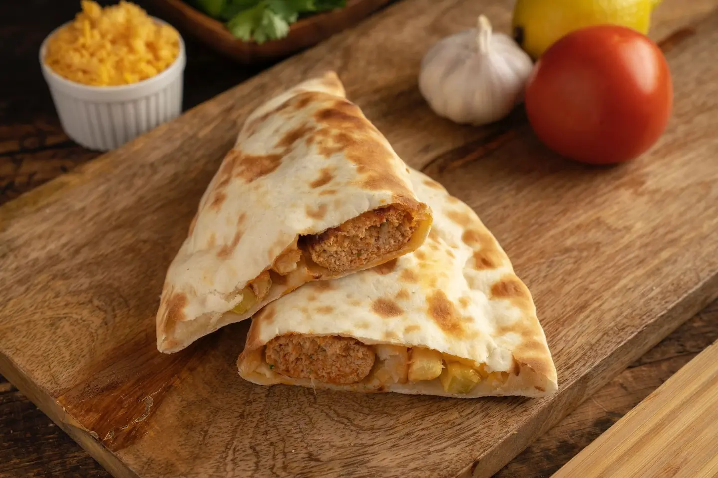 كباب دجاج - لبنة