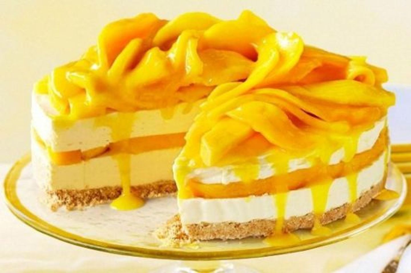 Kunafah With Mango
