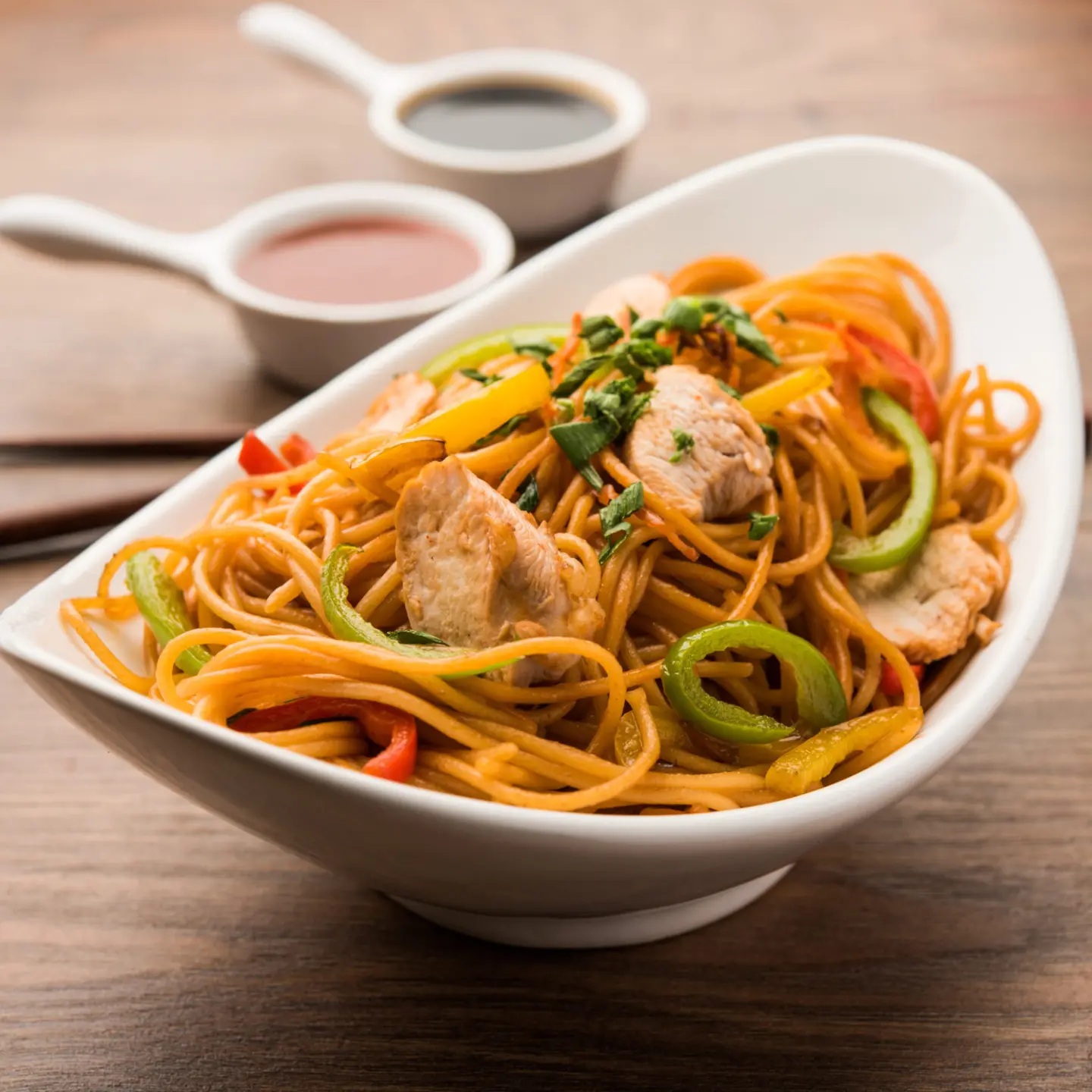 Hakka Noodles - Chicken