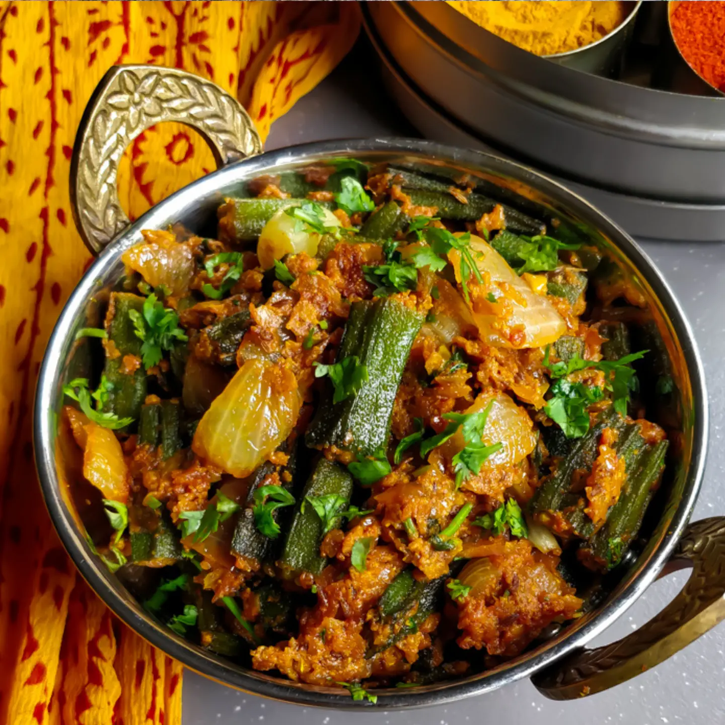 Bhindi Do Pyaza