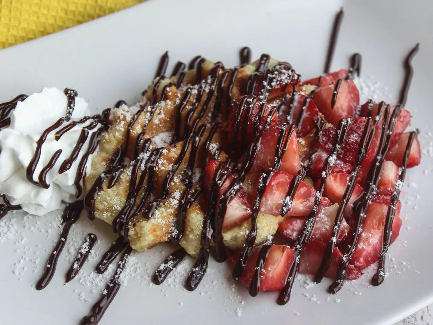 Strawberry Delight Waffle