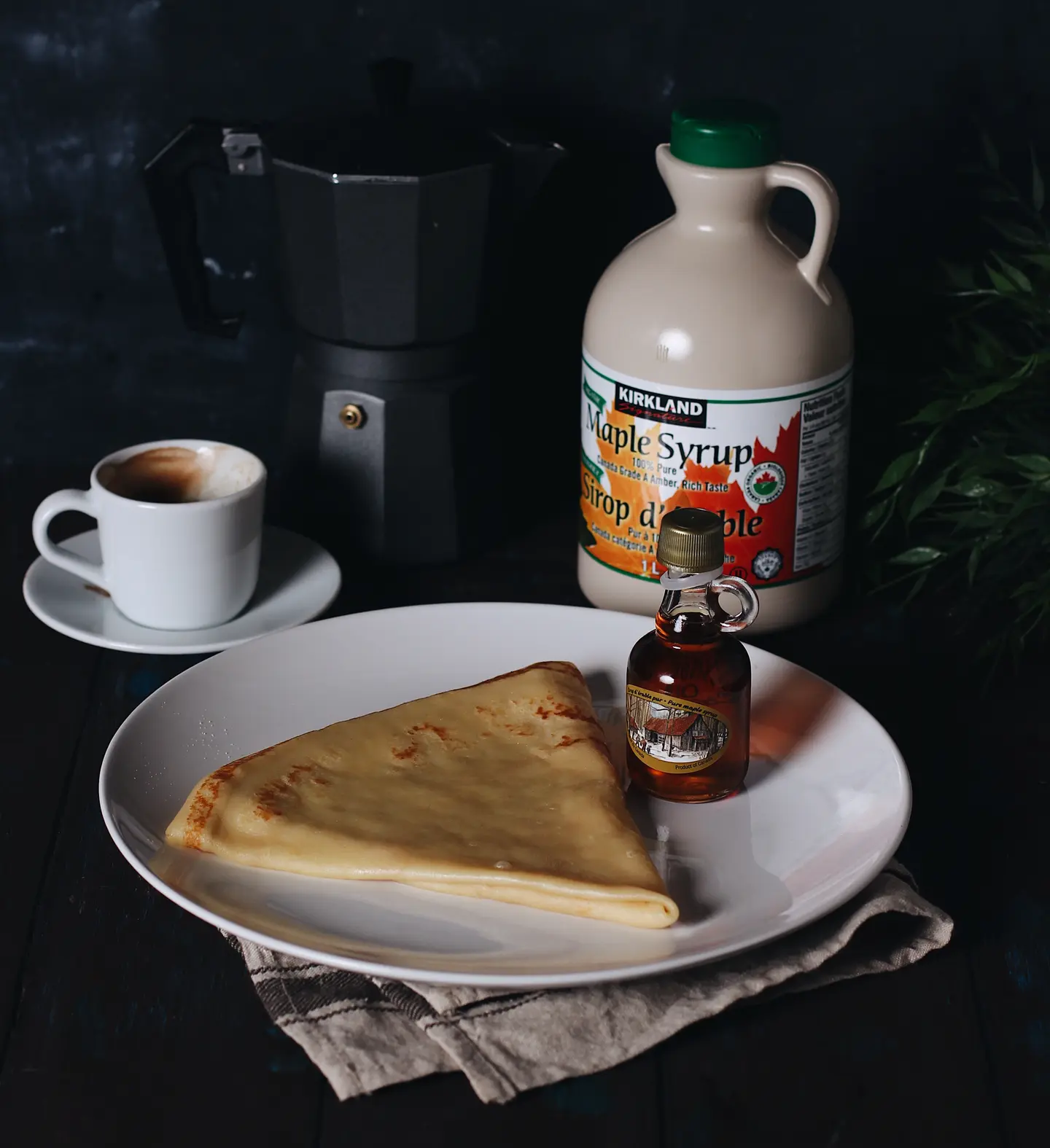 Pure Maple Syrup Crepe