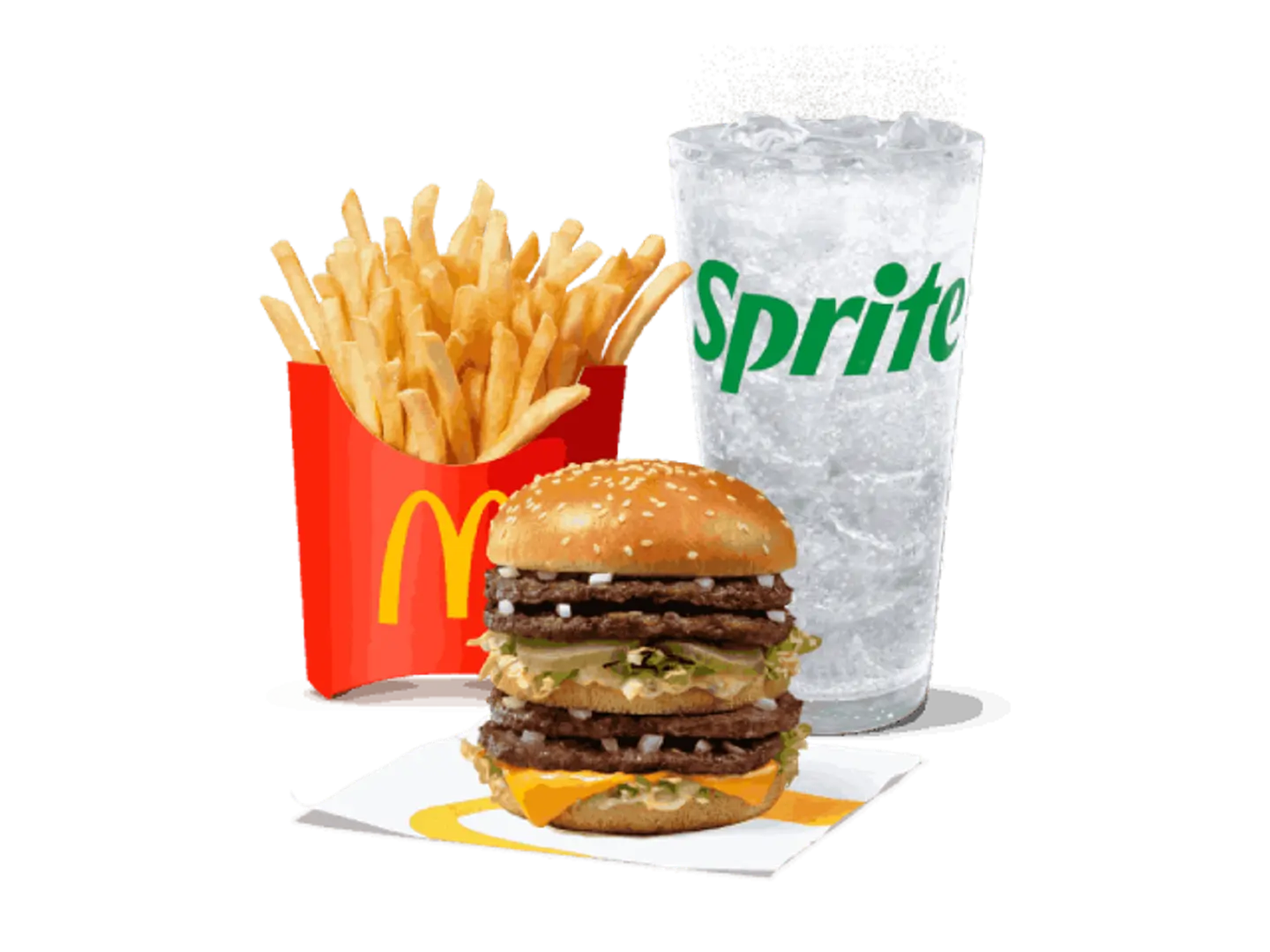 Large Big Mac Double Up Meal