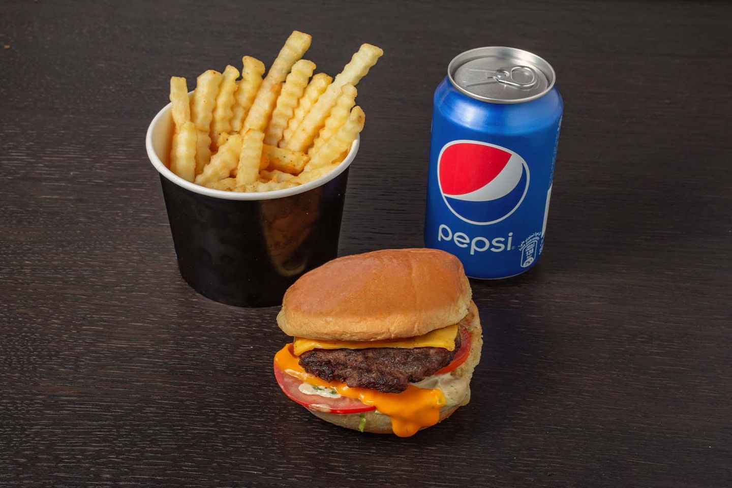 Small Beef Burger Meal