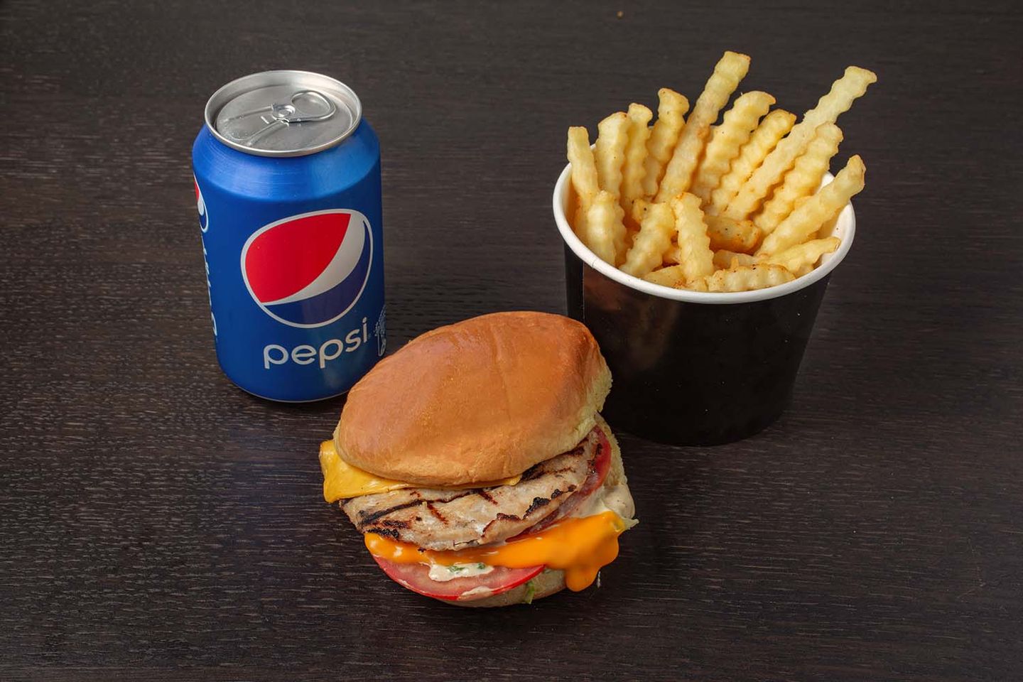 Small Chicken Burger Meal