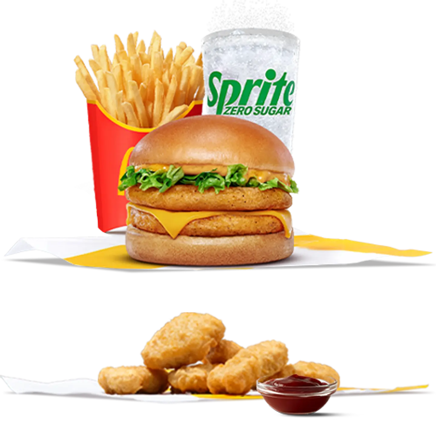 Medium Chipotle With 6pc Nuggets