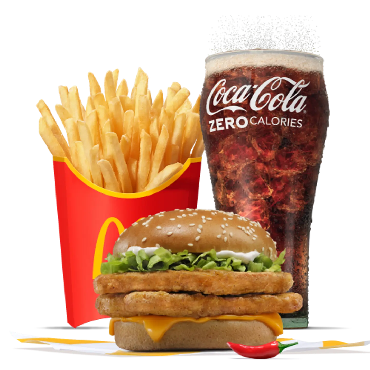 Mc Spicy Double Up Meal