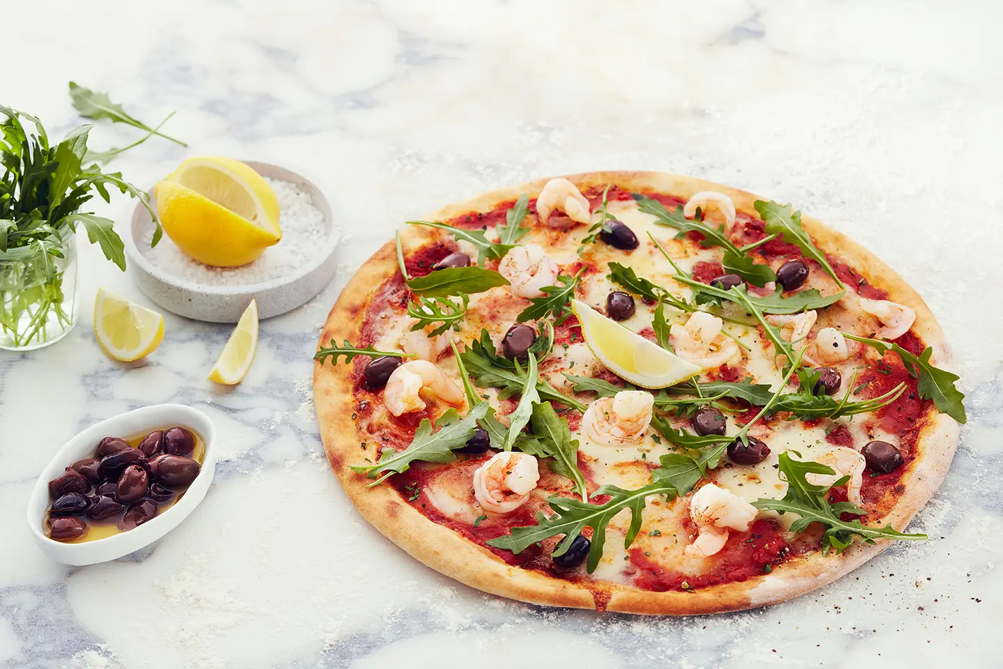 Gamberetti E Rucola
