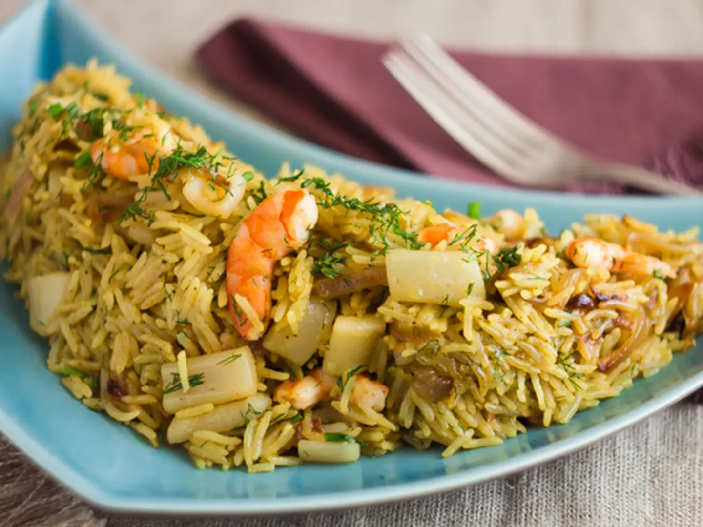 Seafood Mixture Rice
