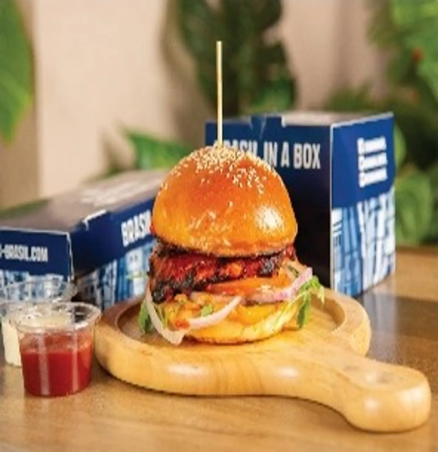 Spicy Malagueta Chicken Burger