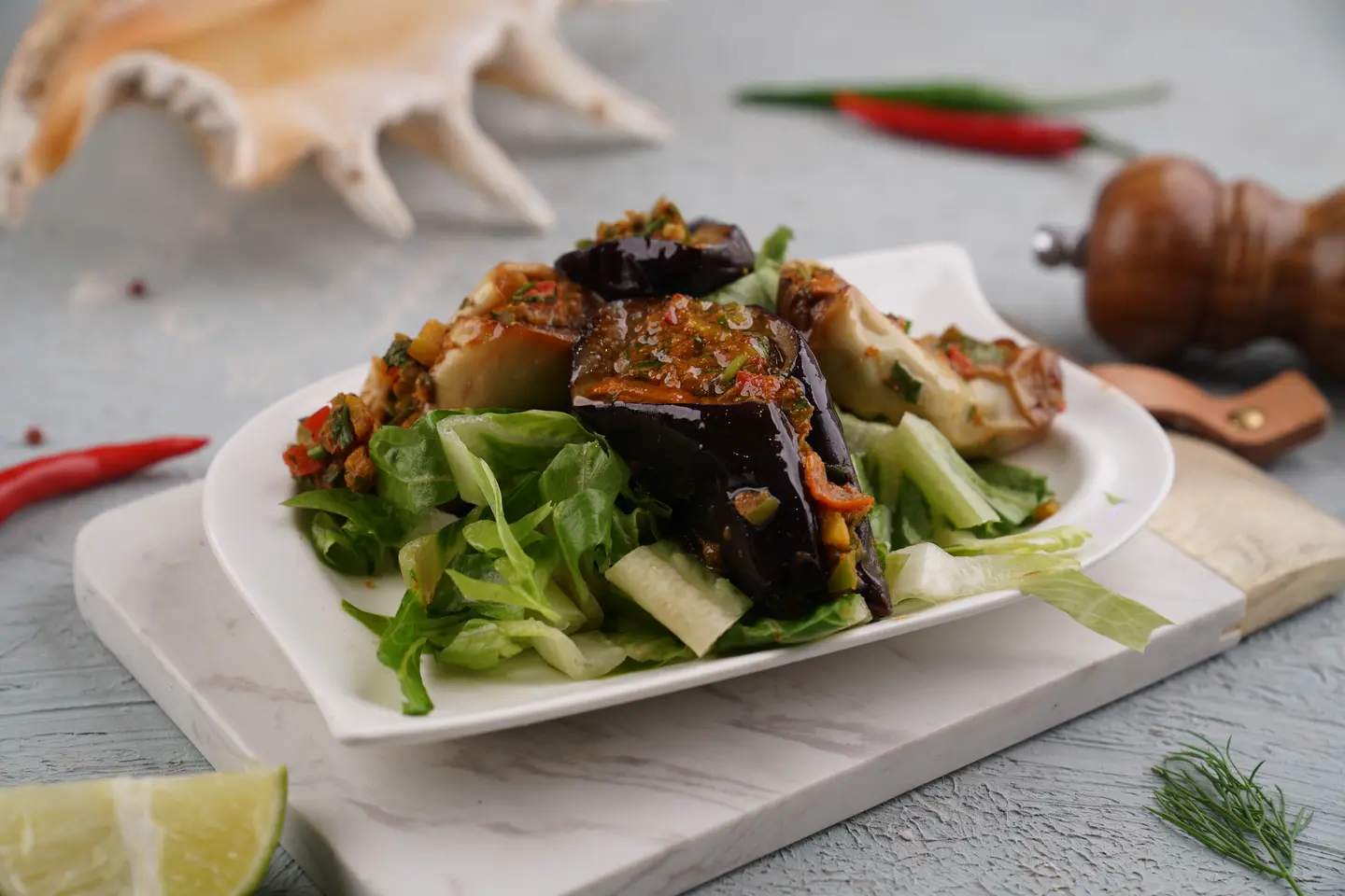 Pickled Eggplant