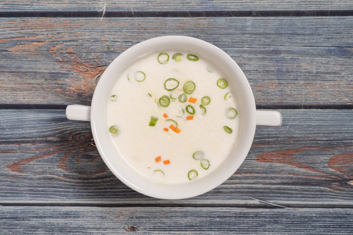 شوربة الخضار بالكريمة