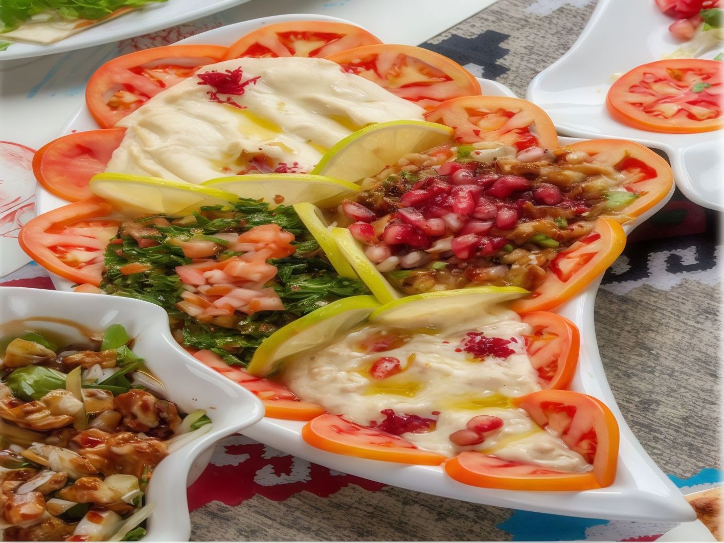 مقبلات مشكل حجم كبير