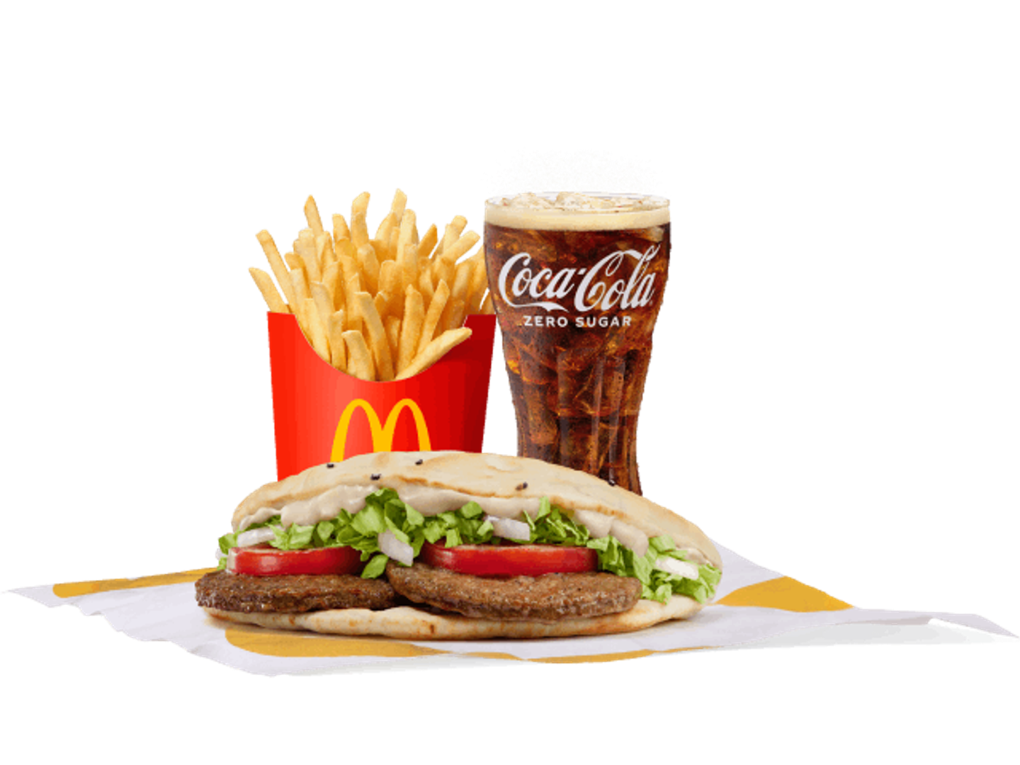 Mc Arabia Kofta Medium Meal