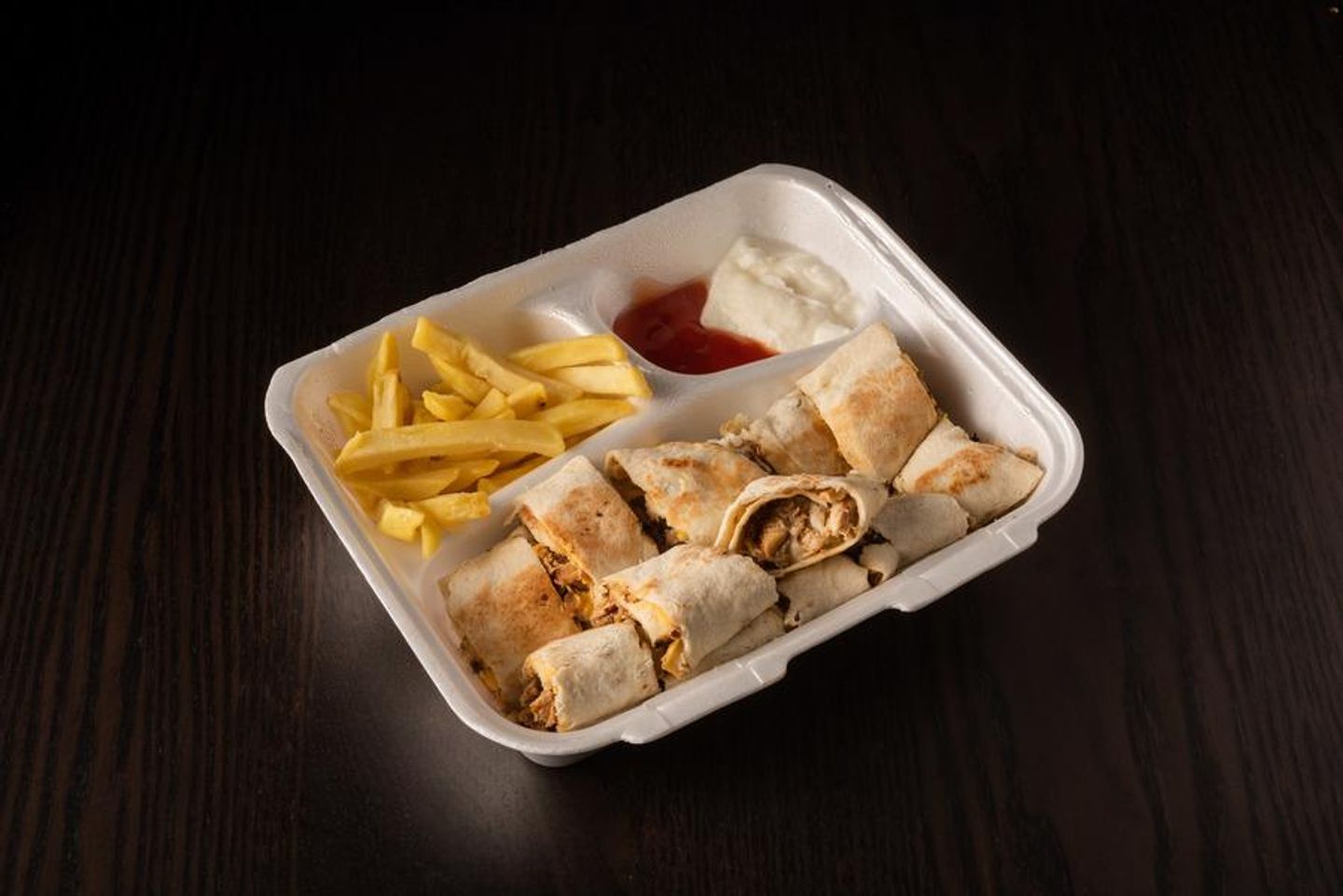 Double Shawarma Plate