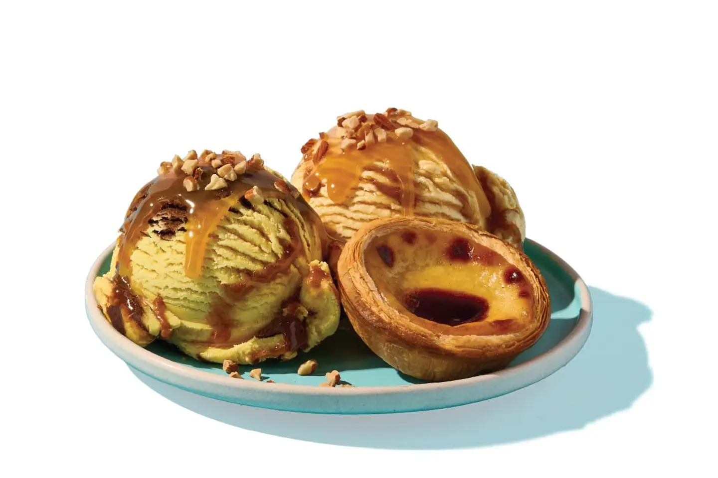 فطيرة الكاسترد مغرفة أطفال صنداي