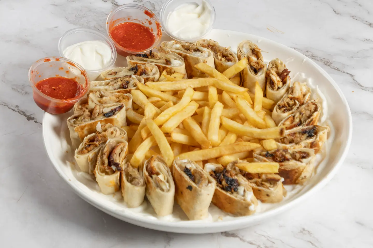 شاورما عربي دبل