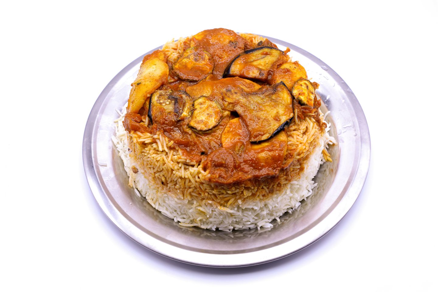 نص حبة دجاج مقلوبة