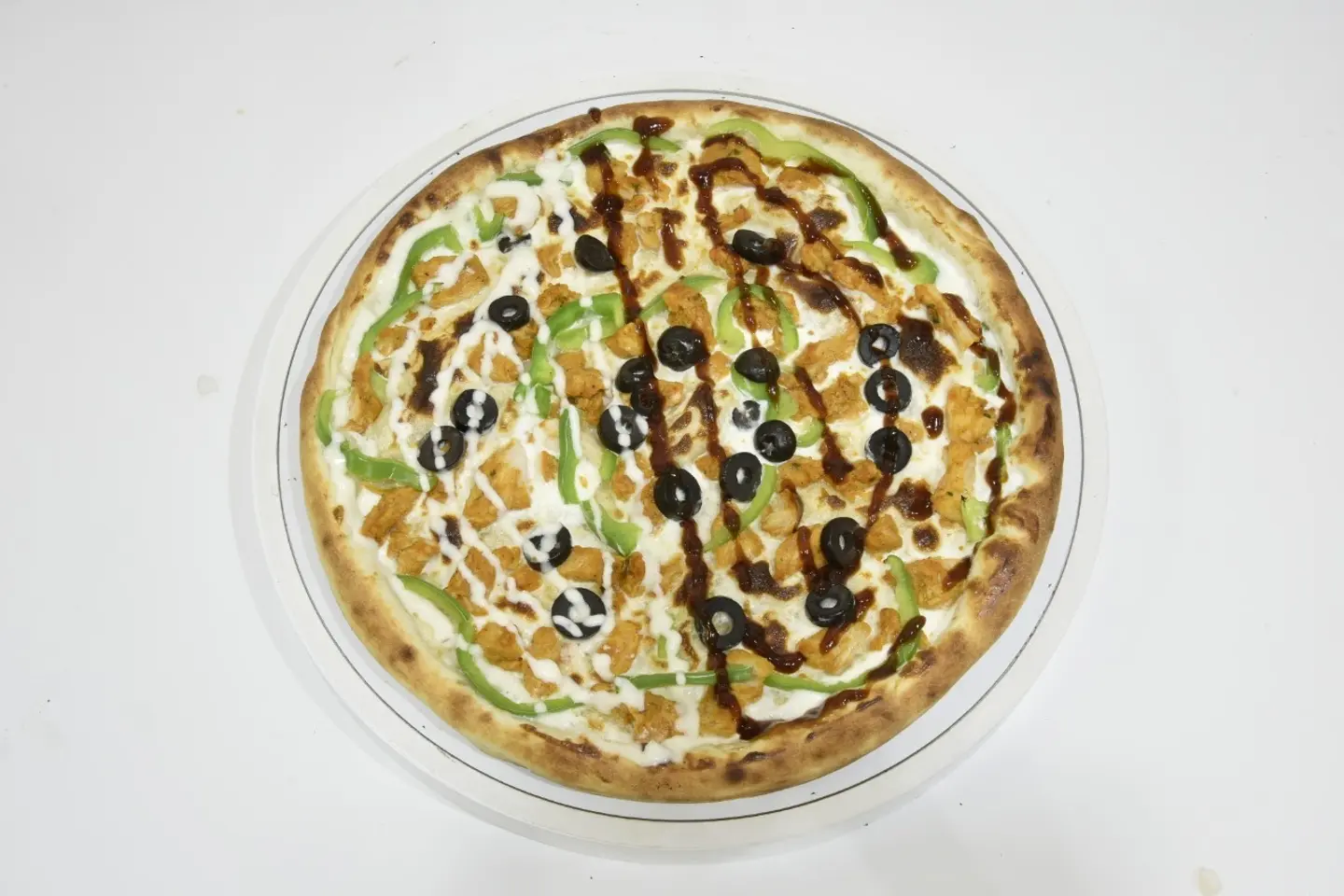 بيتزا دجاج رانش باربكيو