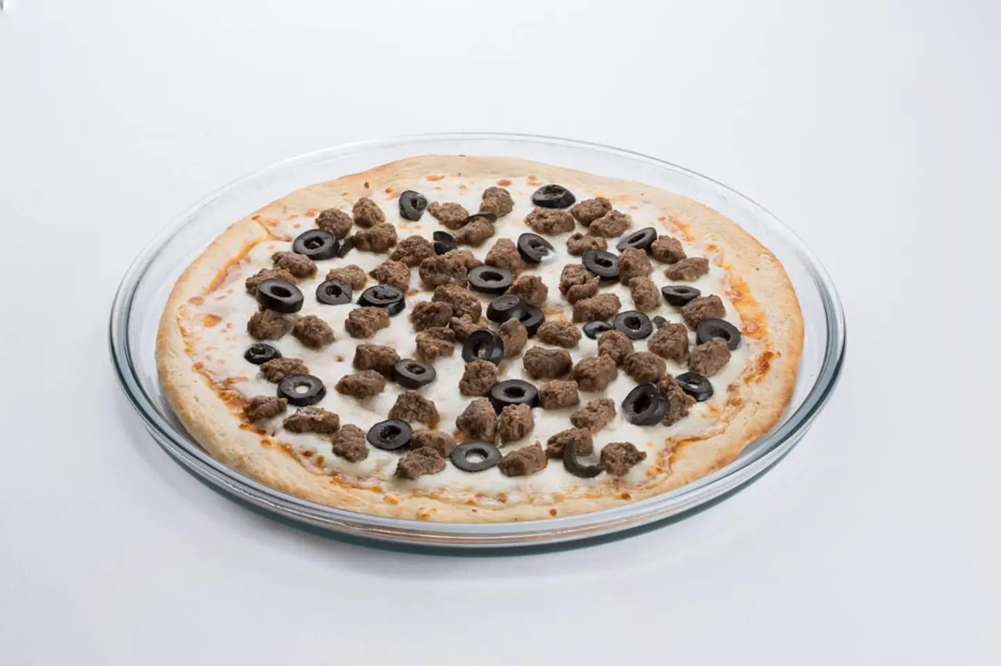 بيتزا قطع لحم