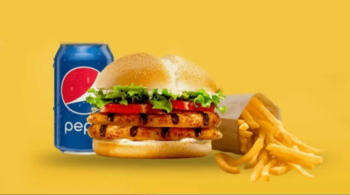 برجر لحم وجبه