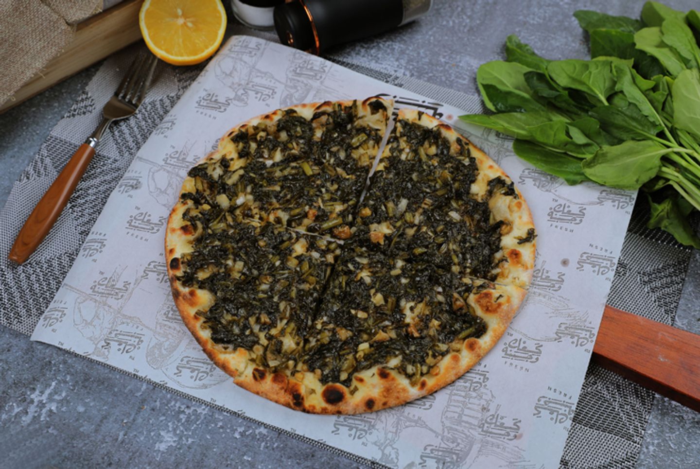 منقوشة سبانخ