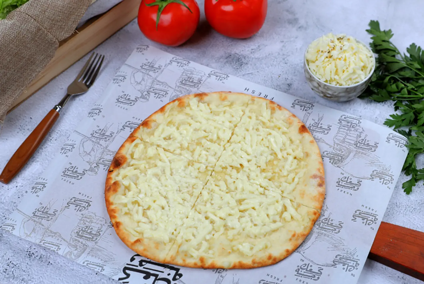 Halloumi Mankousheh