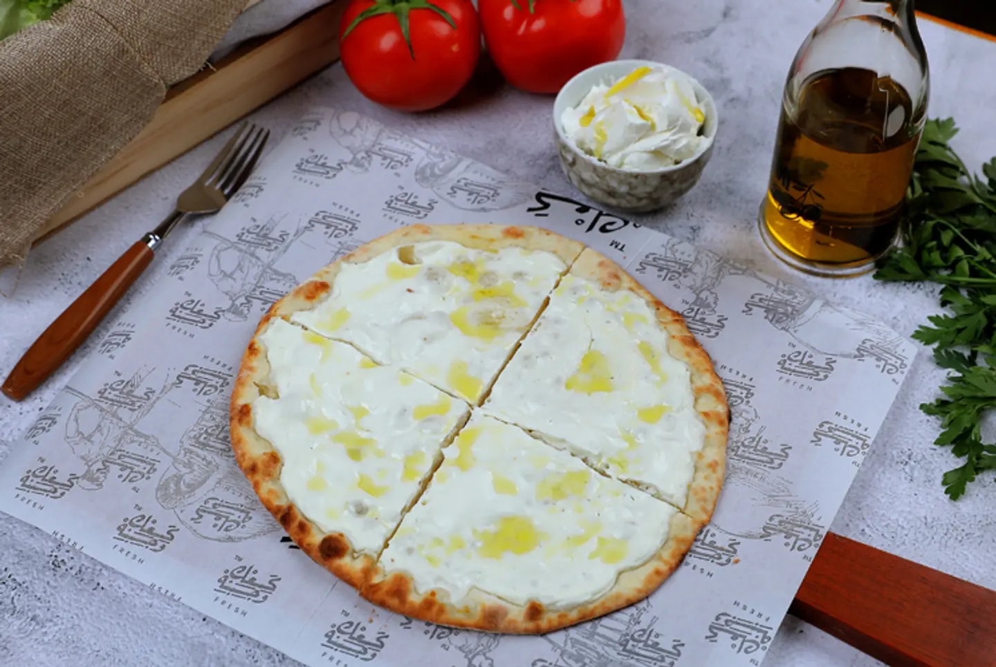 Labneh Mankousheh