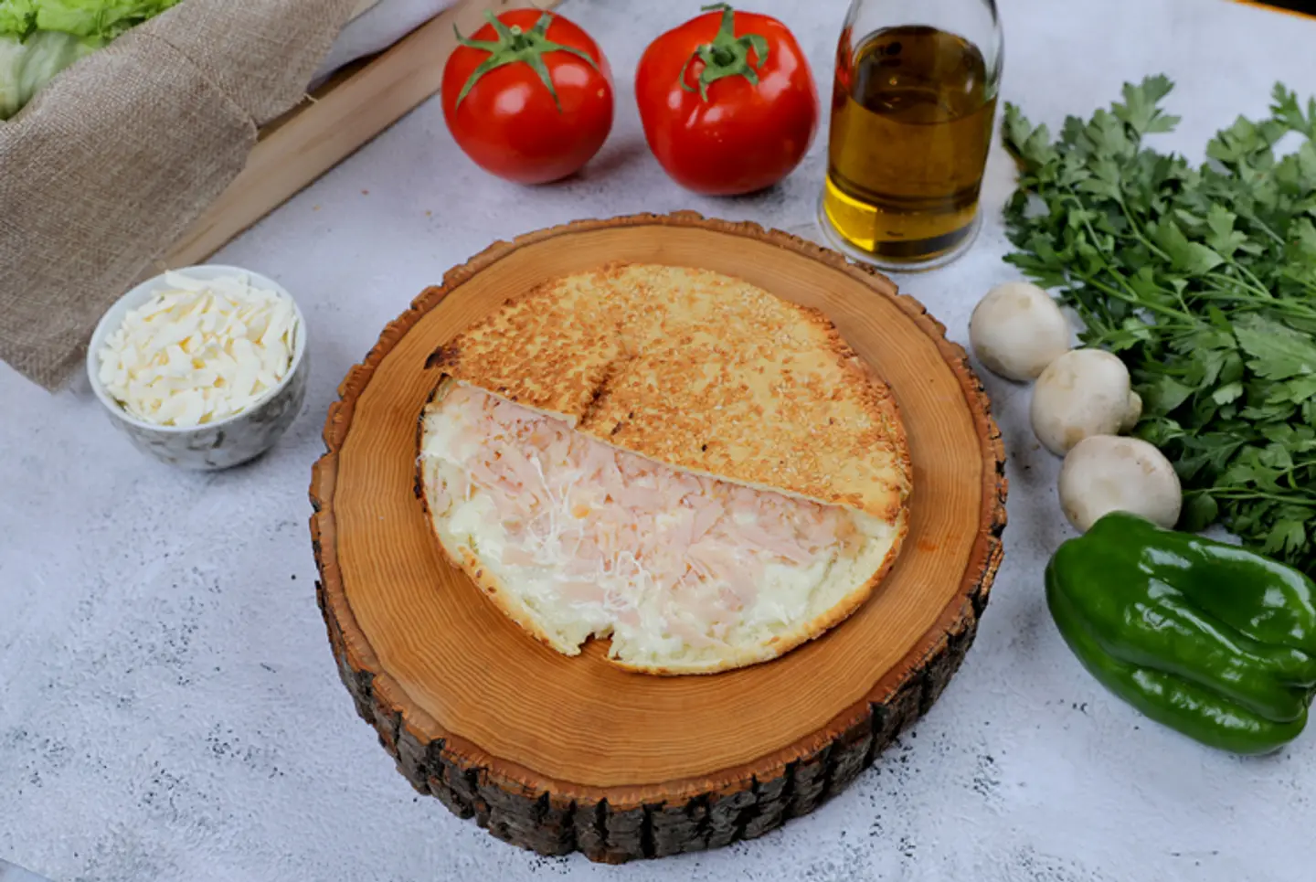 Turkey And Cheese Kaak