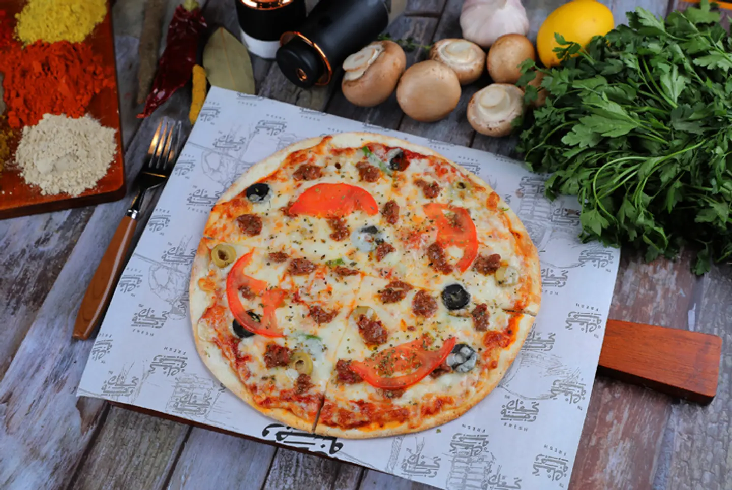Sausage Pizza