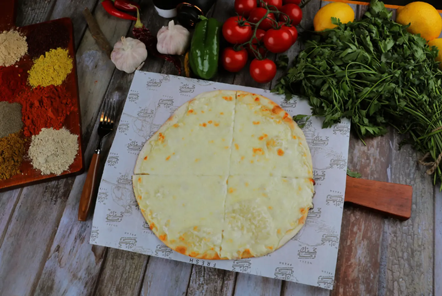 Garlic Pizza
