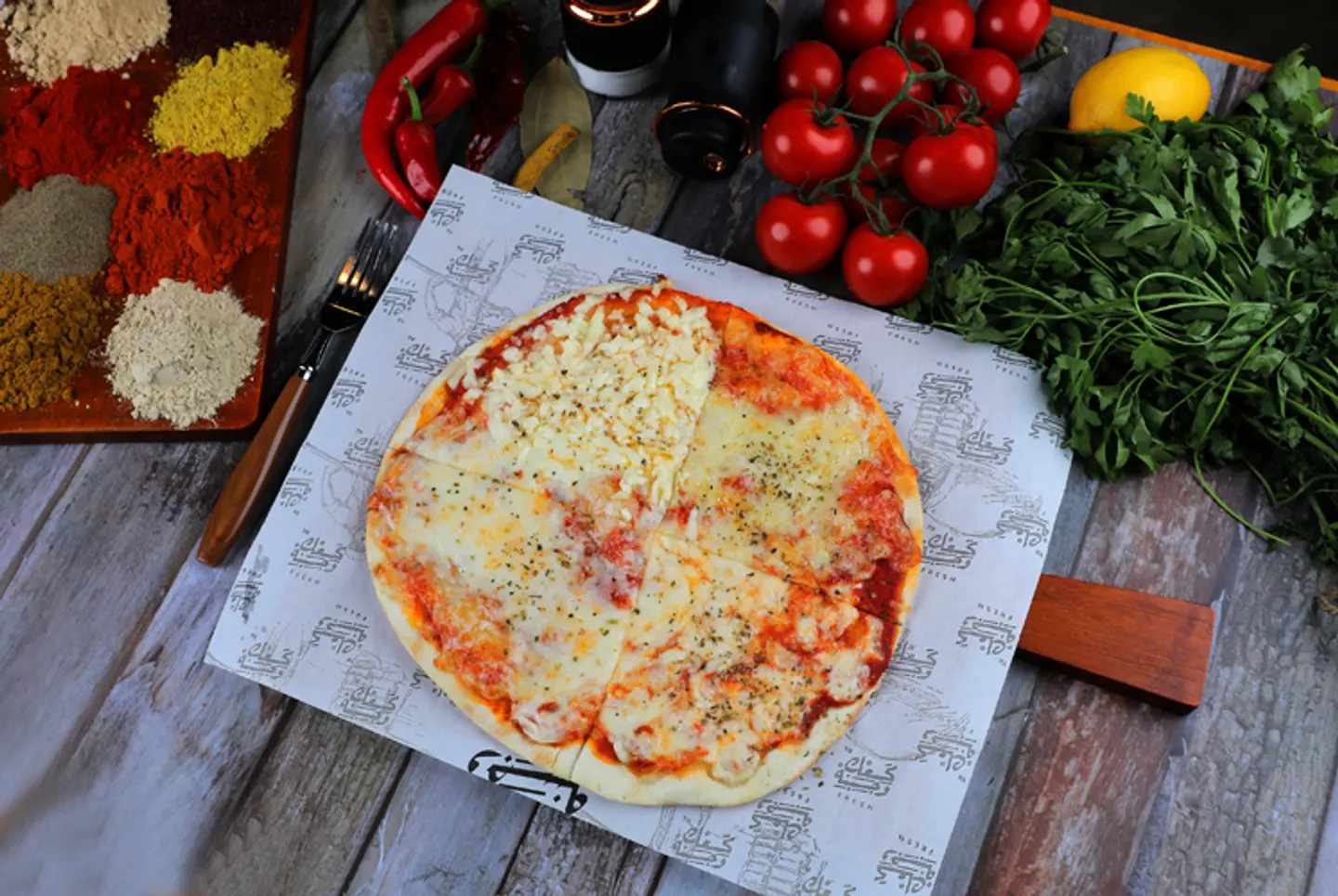Quattro Formaggi Pizza
