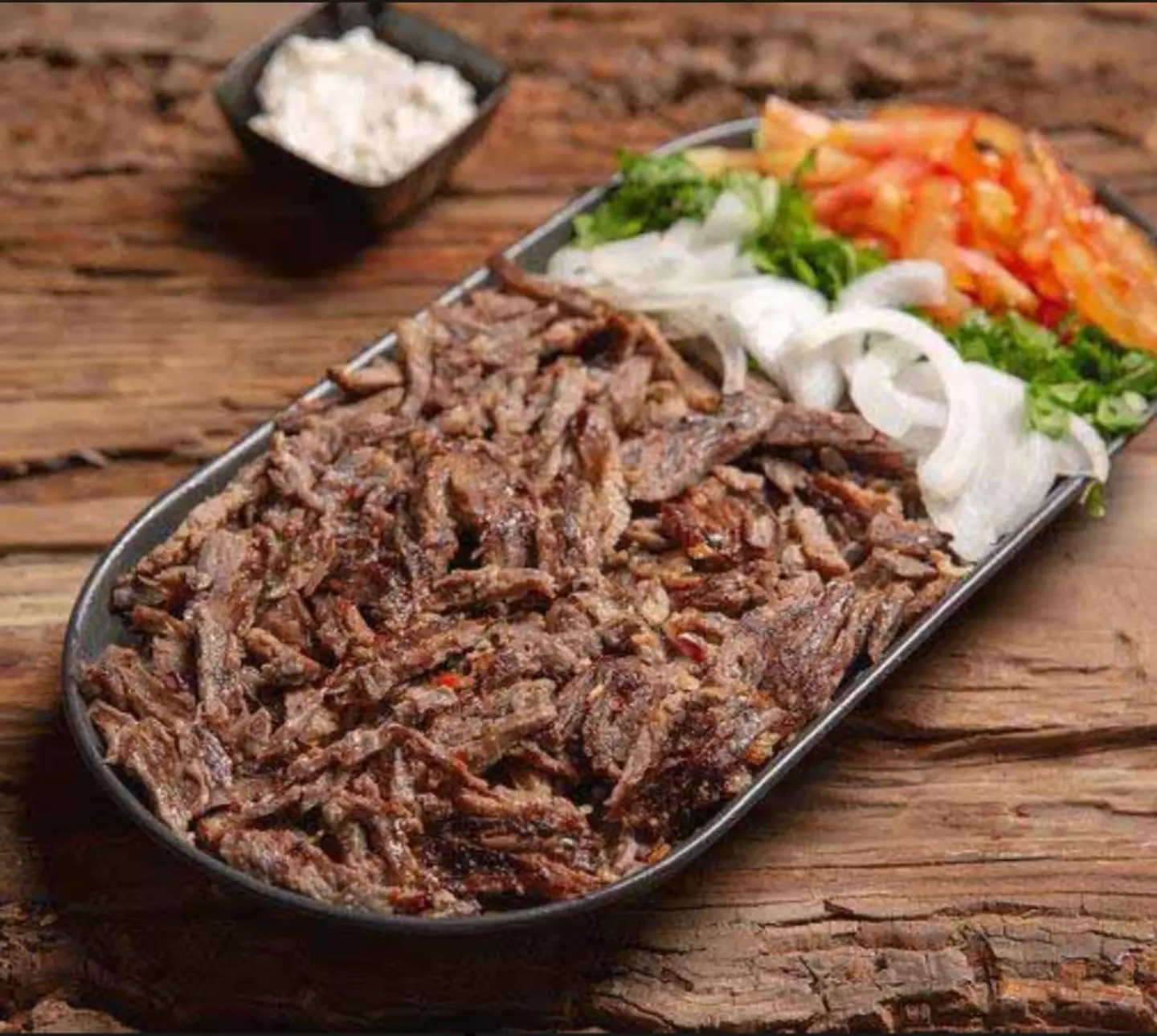 صحن شاورما لحم