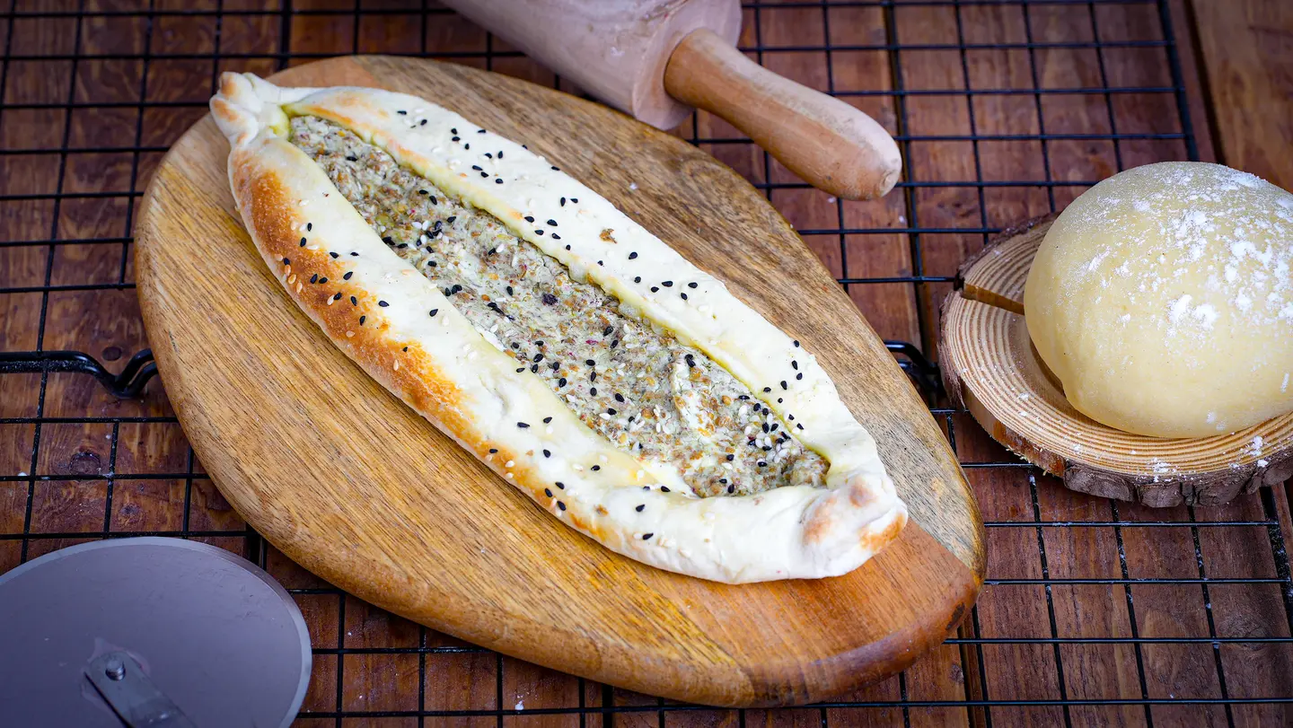 لبنة بالزعتر
