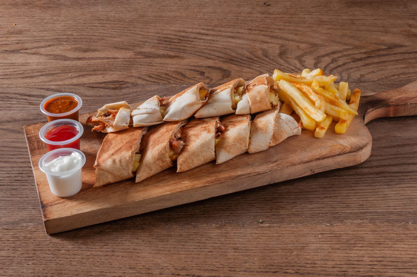 Jumbo Shawarma Dish With Cheese