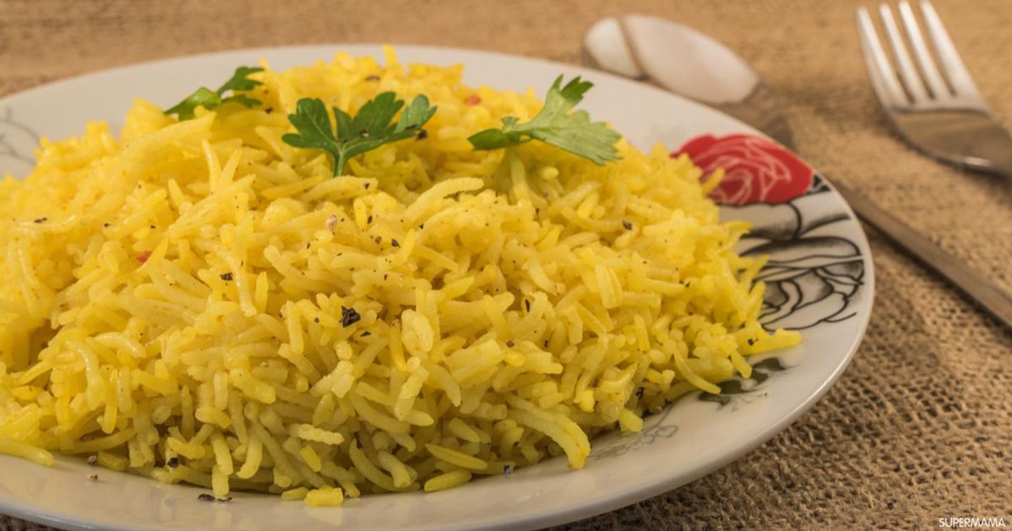 أرز مبهر سادة