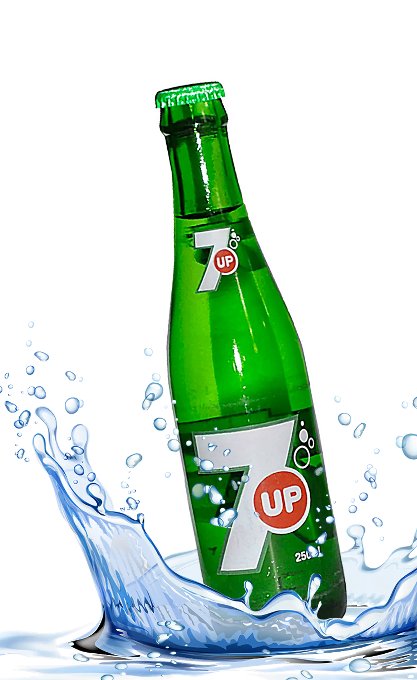 7 Up Bottle