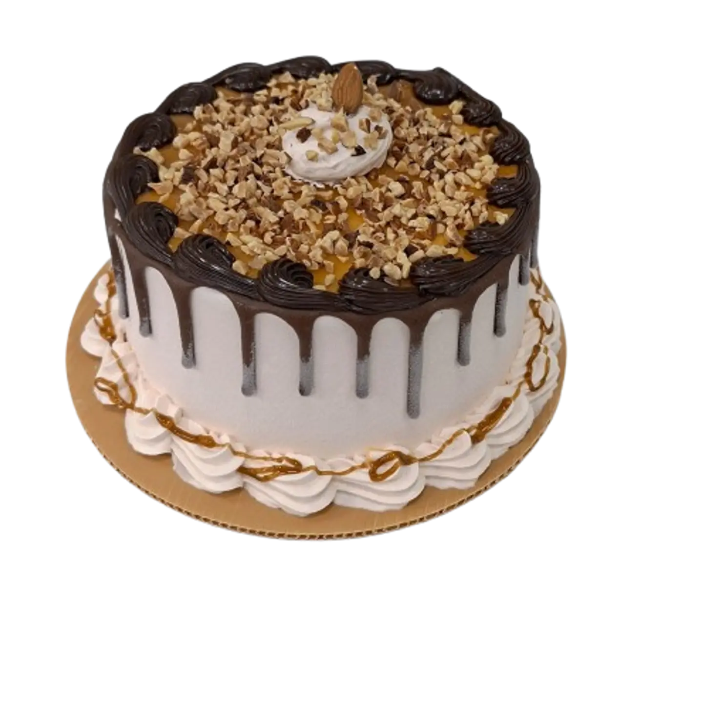 Small Round Cake – Caramel Bling Incredible