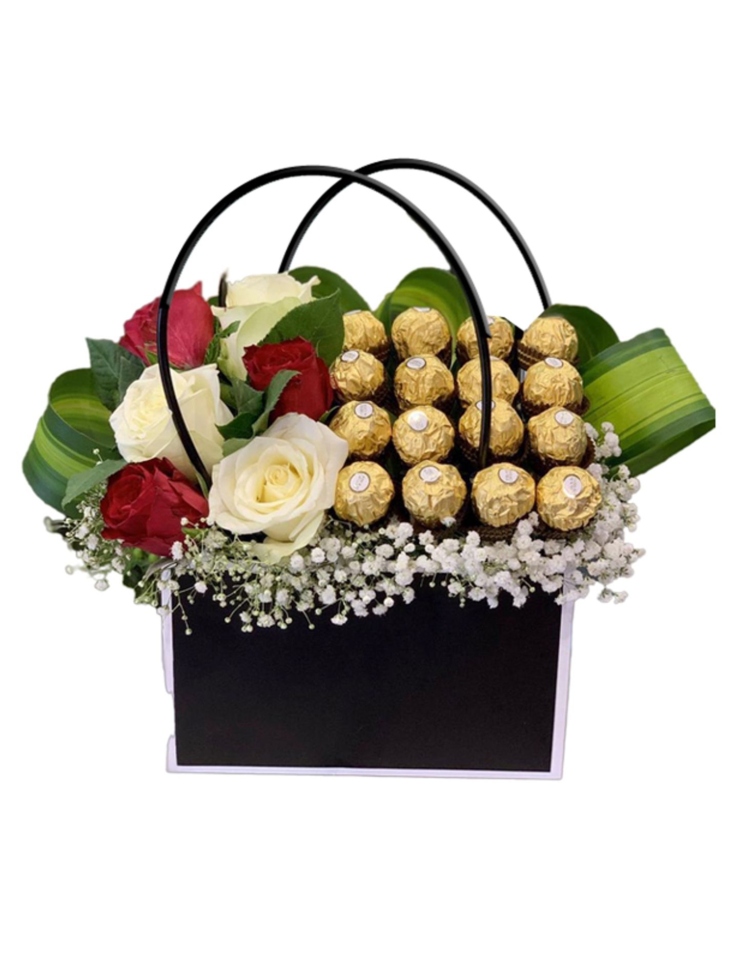 Flower Arrangement 4 With Ferrero Rocher