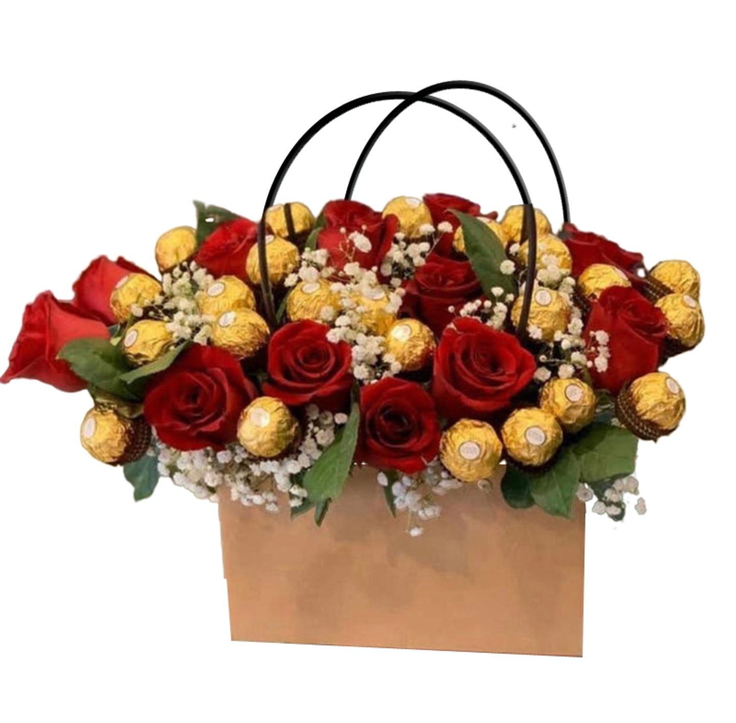 Flower Arrangement 6 With Ferrero Rocher