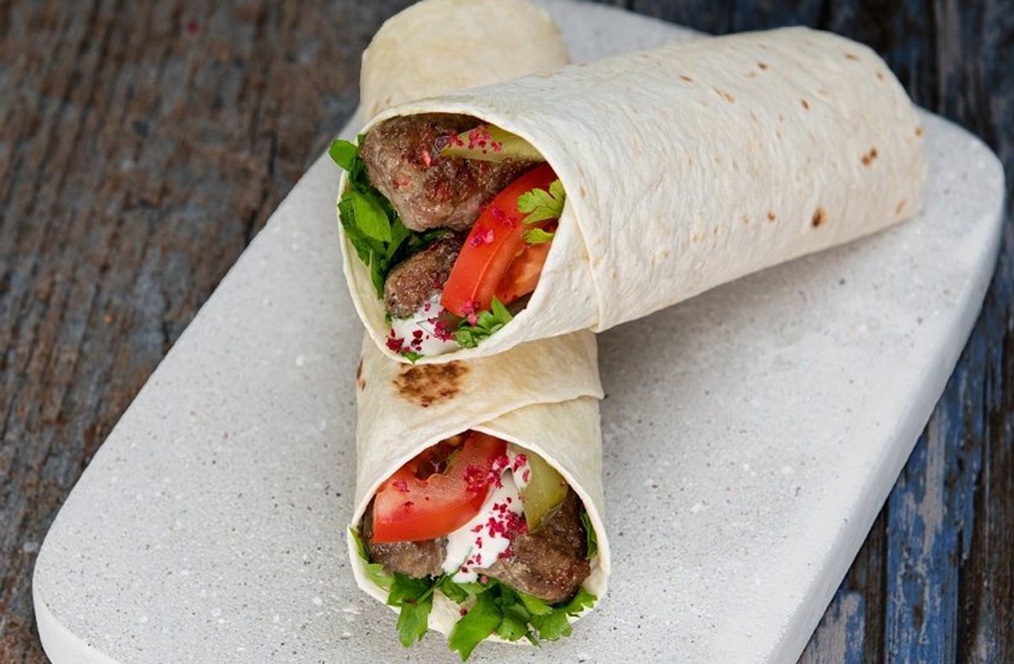 Meat Kebab Sandwich