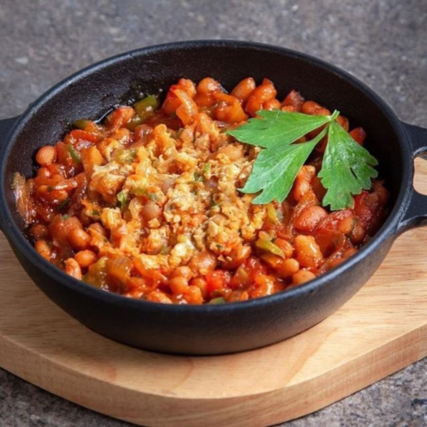 Eggs Bean Dish