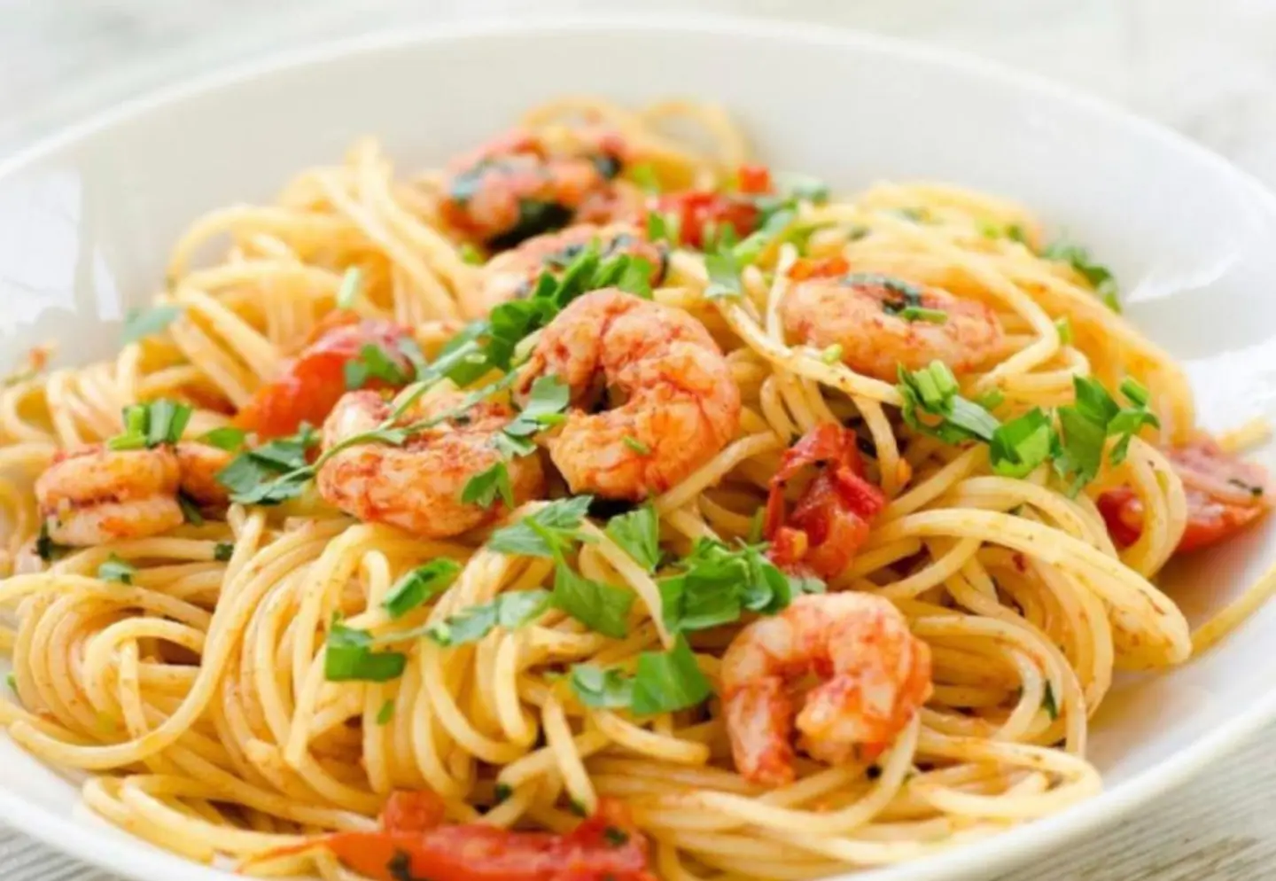 Shrimp Spaghetti Pasta