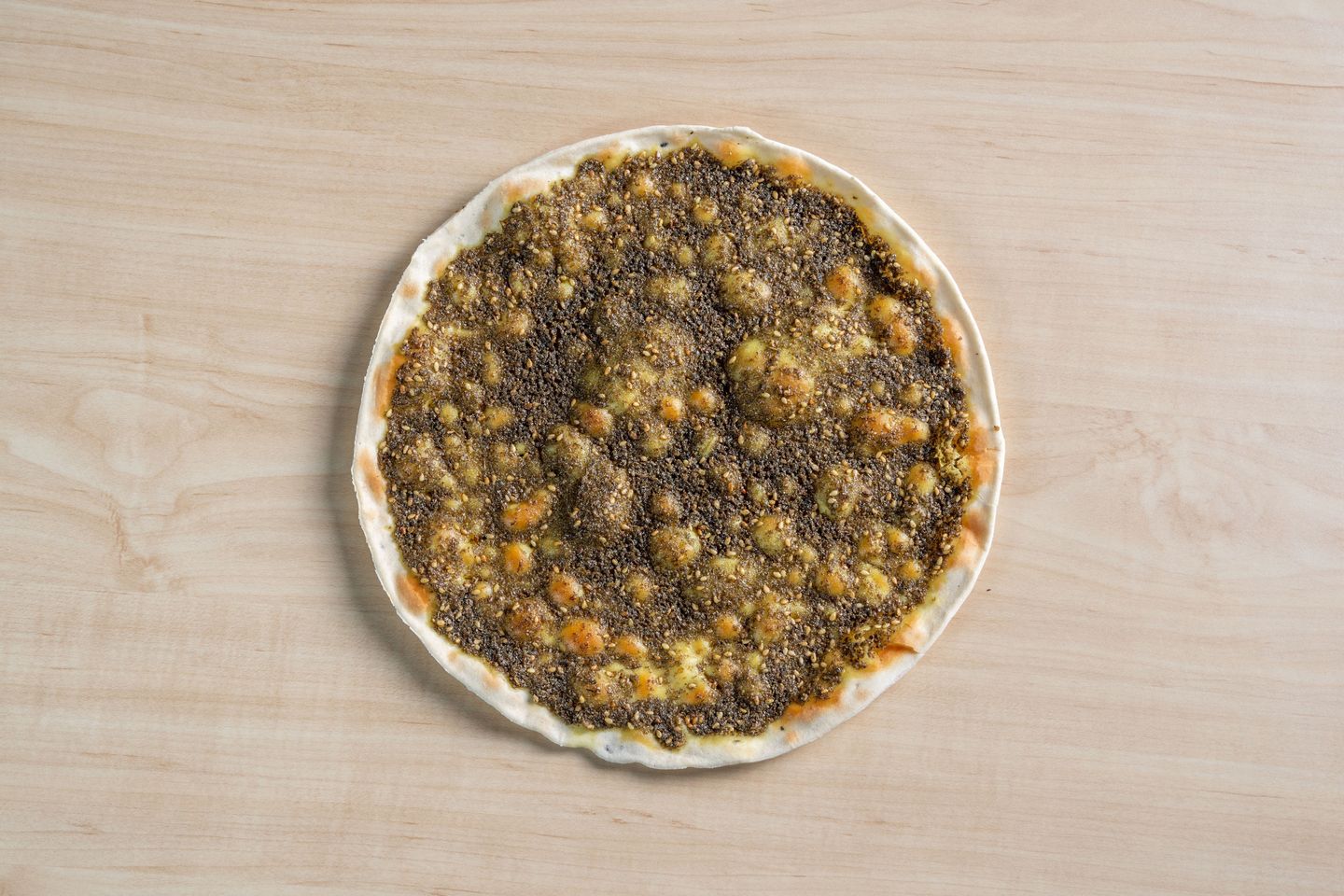 Zatar With Tomatoes And Olives