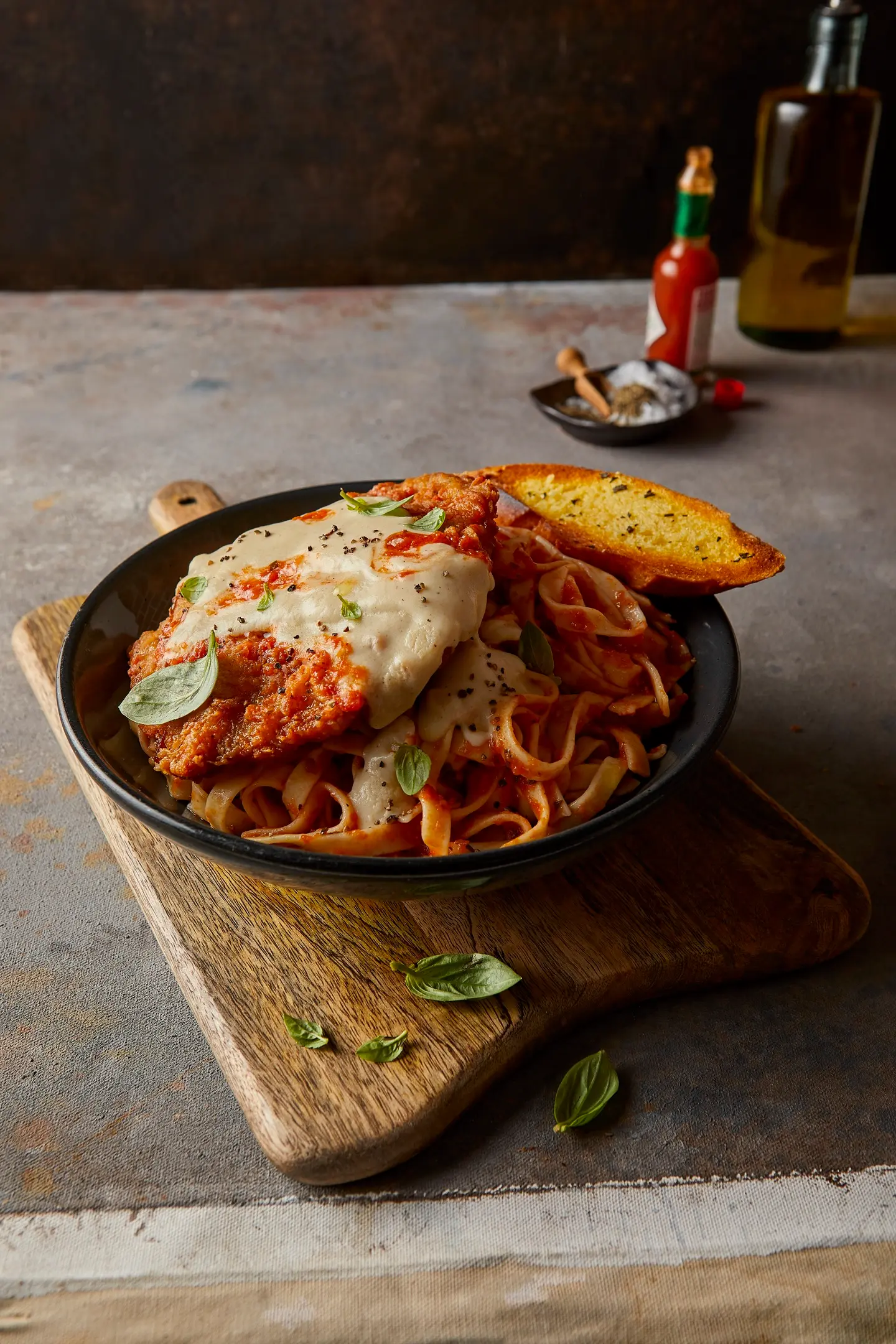 Classic Chicken Parmesan Pasta
