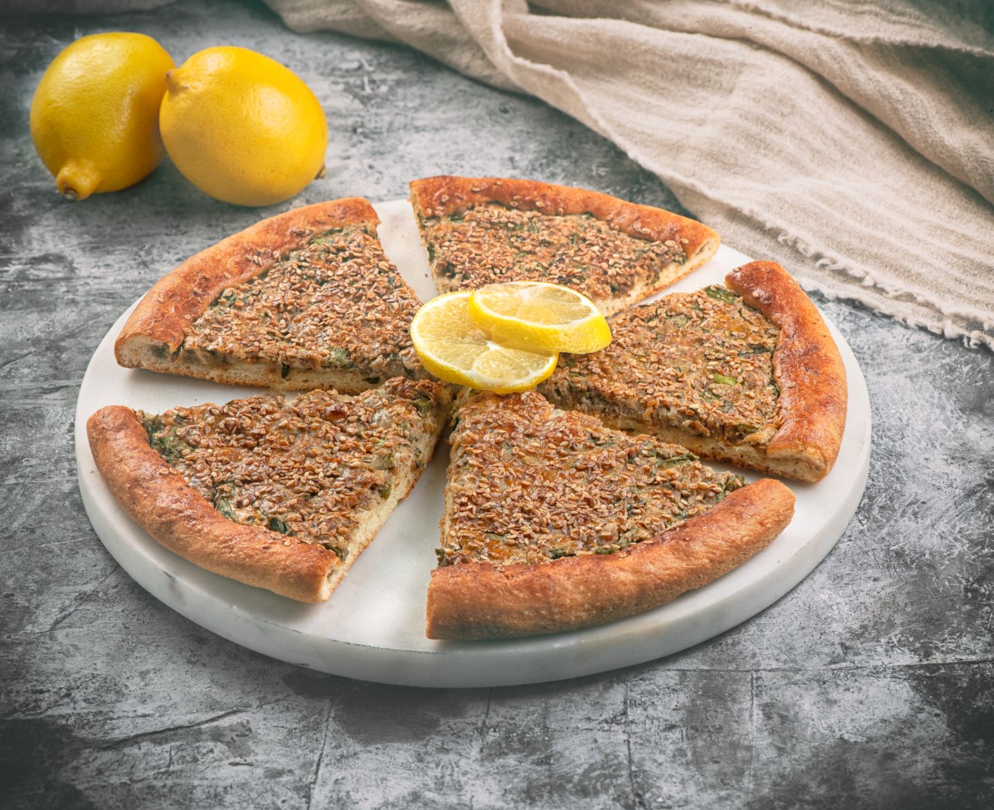 Bread With Meat Plate