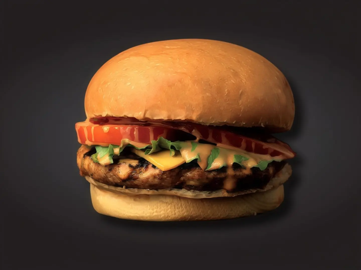 Grilled Chicken Burger