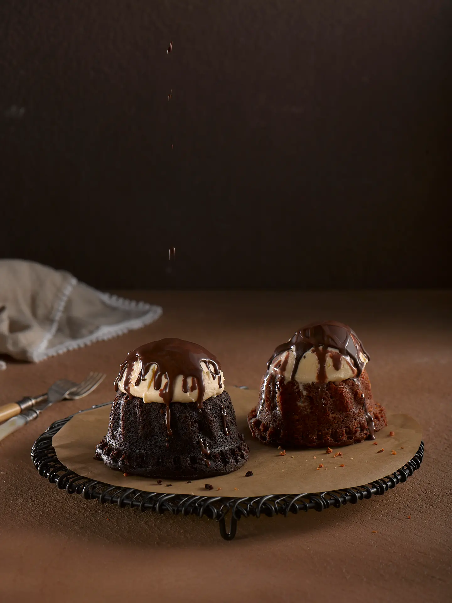 Fudds Chocolate Volcano