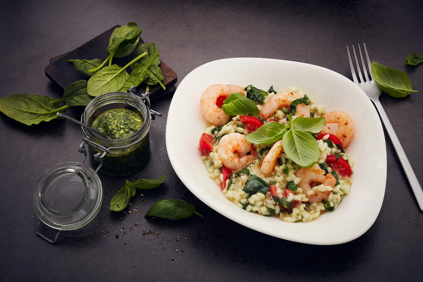 Gambaretti E Spinaci