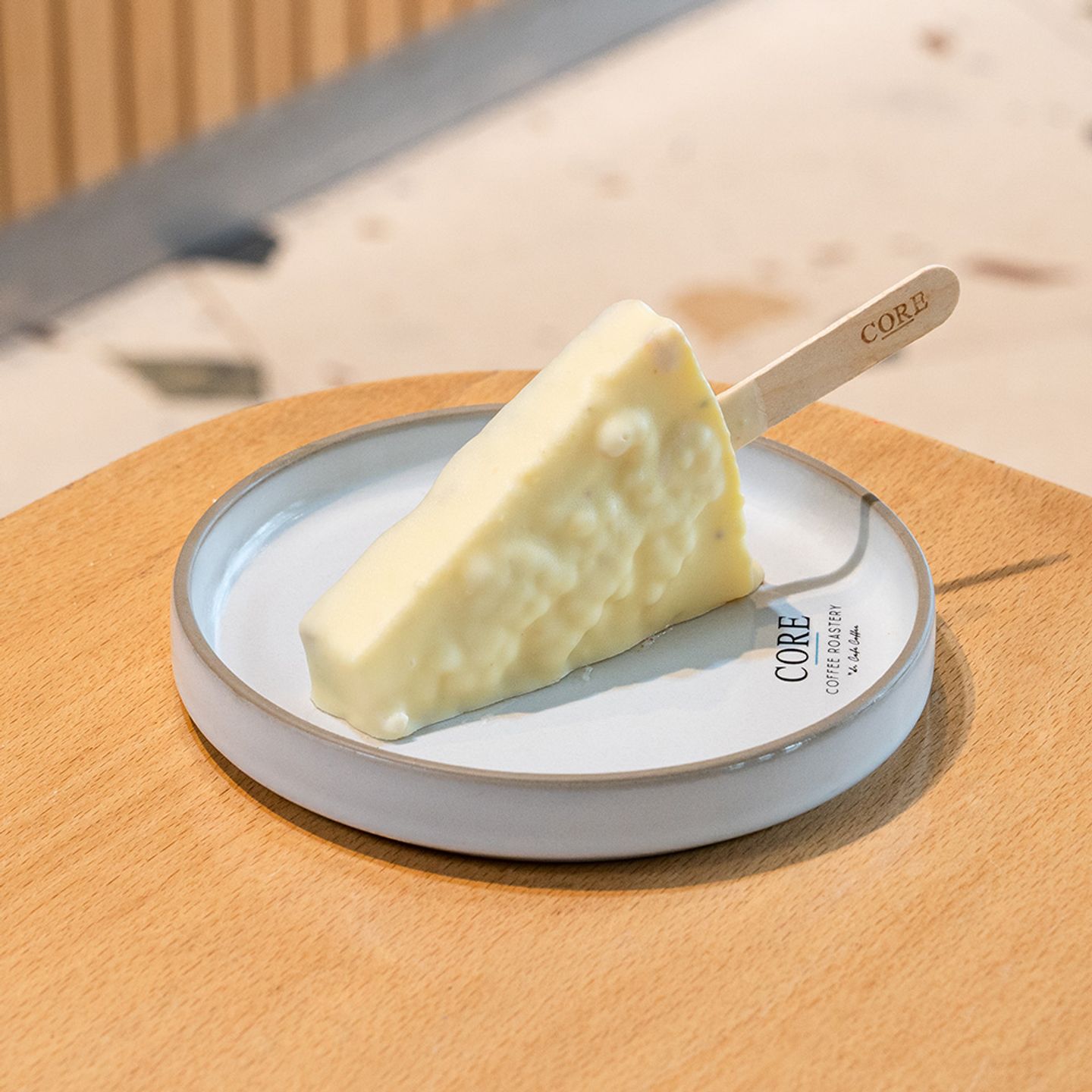 White Chocolate Vanilla Cheesecake Stick